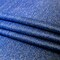 1 Panel Royal Blue, Black and Metallic Silver Striped Woven Fabric